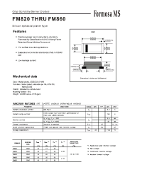 Datasheet FM830 manufacturer Formosa